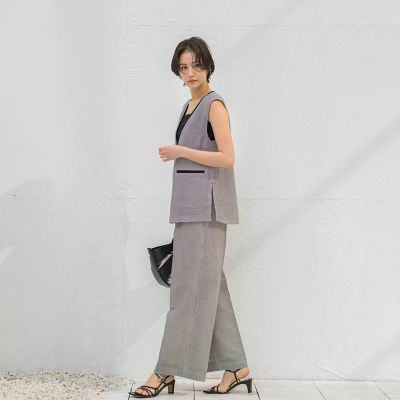 カラミメッシュジレ カラミメッシュジレ（6202749）｜women（ウィメンズ）｜小泉