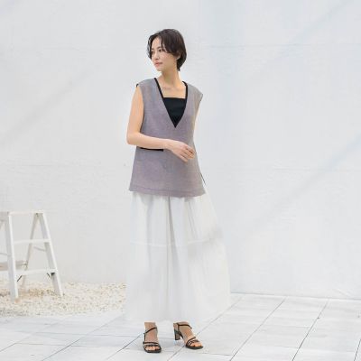 カラミメッシュジレ メッシュカラミジレ≪洗濯機で洗える≫ | LAUTREAMONT (Women