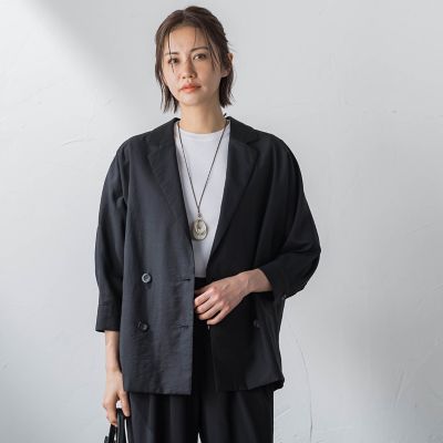 シアーシャツジャケット≪手洗い可能≫