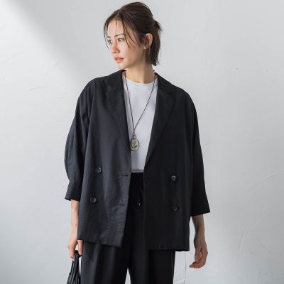 シアーシャツジャケット≪手洗い可能≫
