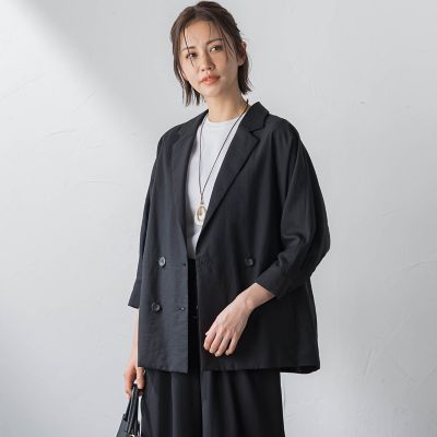 シアーシャツジャケット≪手洗い可能≫