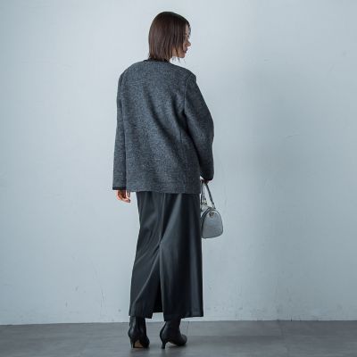 メタルボタンスライバージャケット