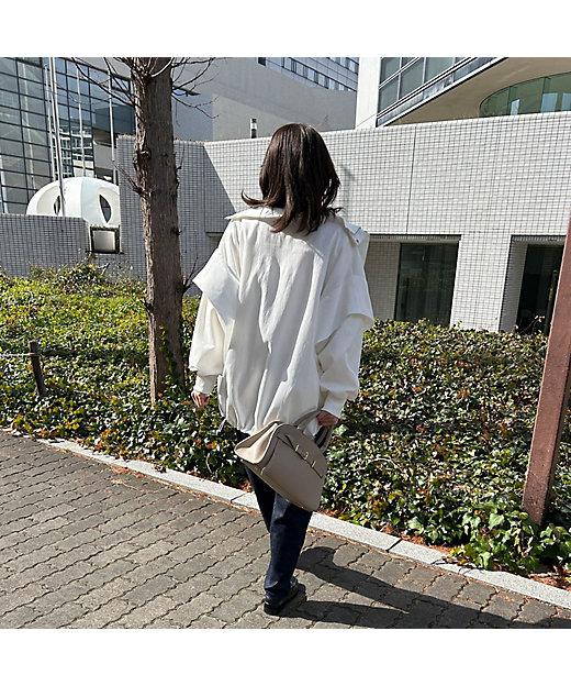 WEB限定】エアリーフォルムハイネックブルゾン≪洗濯機で WEB限定】エアリーフォルムハイネックブルゾン≪洗濯機で