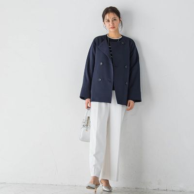美品　リバーシブル ロートレアモン　ノーカラージャケット　ショート 楽天市場】ノーカラージャケット（ブランドロートレアモン