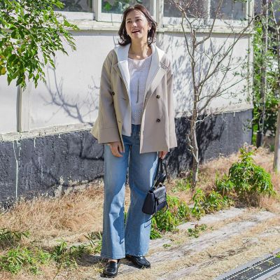 防シワノーカラージャケット≪洗濯機で洗える≫ | LAUTREAMONT (Women
