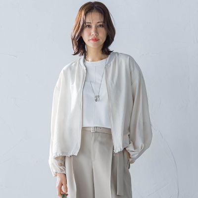 シアージップブルゾン≪洗濯機で洗える≫ | LAUTREAMONT (Women