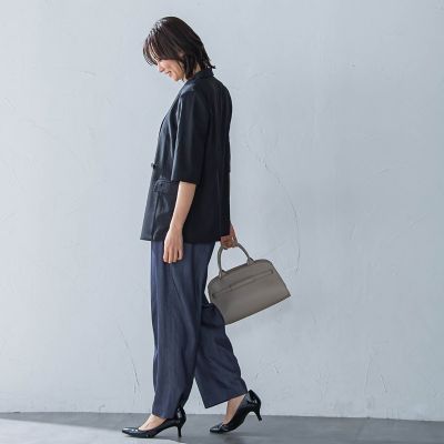ハーフスリーブストレッチジャケット≪手洗い可能≫