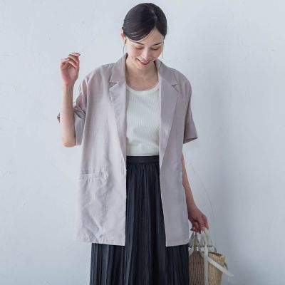 LAUTREAMONT (Women)/ロートレアモン 【WEB限定】シアースラブジャケット≪手洗い可能≫