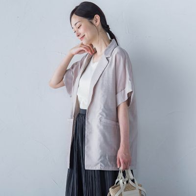 【ＷＥＢ限定】シアースラブジャケット≪手洗い可能≫