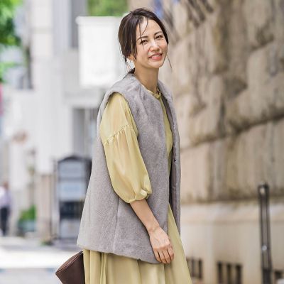 LAUTREAMONT (Women)/ロートレアモン ECOPELフェイクファージャケット 13ライトグレー コート・ジャケット【三越伊勢丹/公式】