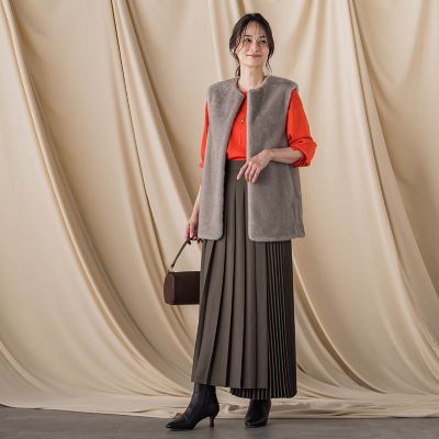 ECOPELフェイクファージャケット | LAUTREAMONT (Women)/ロート