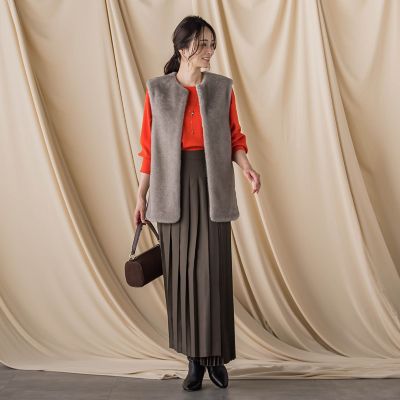 ECOPELフェイクファージャケット | LAUTREAMONT (Women)/ロート