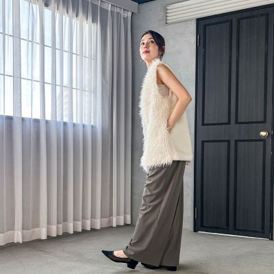 WEB限定】シャギーライトジレ | LAUTREAMONT (Women)/ロート