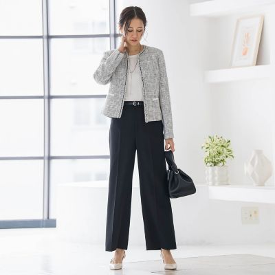 ストレッチツイードジャケット | LAUTREAMONT (Women)/ロートレアモン