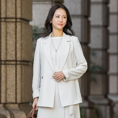 ＜LAUTREAMONT (Women)＞【涼・美・楽】テーラードジャケット≪１３号あり≫