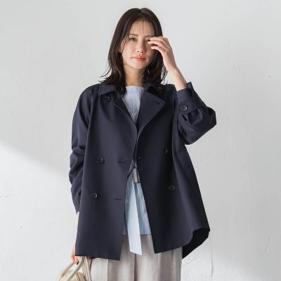 ＜LAUTREAMONT (Women)＞【ラク軽トレンチ】ラグランスリーブジャケット