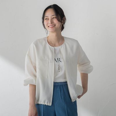 ＜LAUTREAMONT (Women)＞多機能シアージャケット