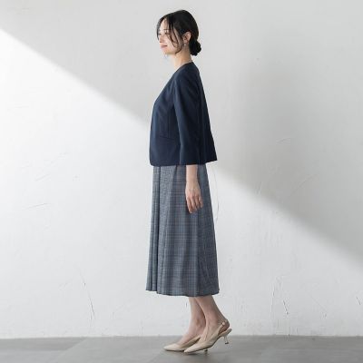 ジャージーノーカラージャケット | LAUTREAMONT (Women)/ロート