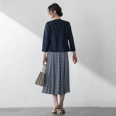 ジャージーノーカラージャケット | LAUTREAMONT (Women)/ロート