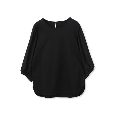【ＷＥＢ限定】【１１号あり】コットンスムース袖シアーカットソー≪洗濯機で洗える≫