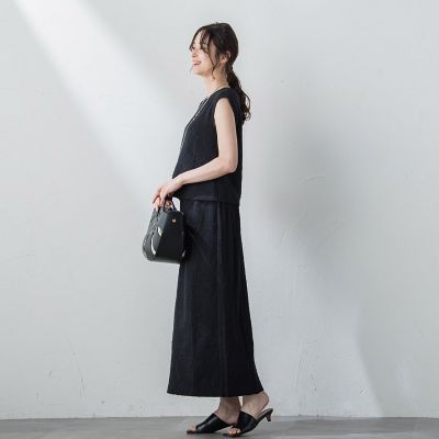 【ＷＥＢ＆一部店舗限定】ランダムジャガードボクシーカットソー≪洗濯機で洗える≫