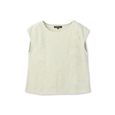 【ＷＥＢ＆一部店舗限定】ランダムジャガードボクシーカットソー≪洗濯機で洗える≫
