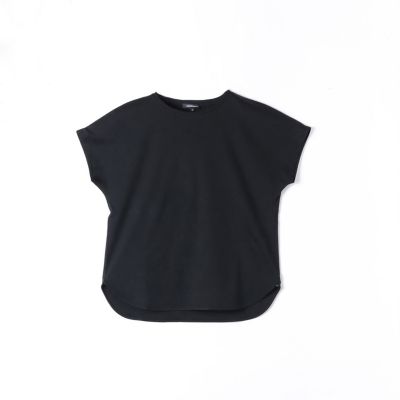 LAUTREAMONT (Women)/ロートレアモン スムースコットンラウンドヘムカットソー&#8810;洗える/接触冷感&#8811; 04ブラック トップス【三越伊勢丹/公式】