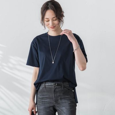 【ＷＥＢ限定】【３サイズ】コットン半袖カットソー≪洗える／接触冷感≫