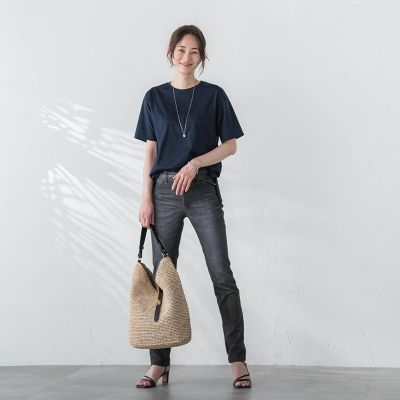 【ＷＥＢ限定】【３サイズ】コットン半袖カットソー≪洗える／接触冷感≫