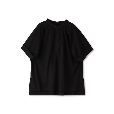 【ＷＥＢ限定】新色追加　接触冷感ブラウスライクリラックスカットソー≪洗濯機で洗える≫