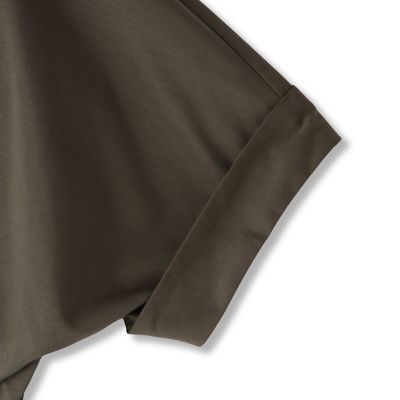 【ＷＥＢ限定】新色追加　接触冷感ブラウスライクリラックスカットソー≪洗濯機で洗える≫