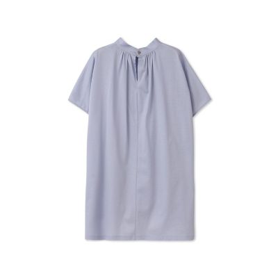 ＜LAUTREAMONT (Women)＞ギャザーネックコットンカットソー≪洗濯機で洗える≫