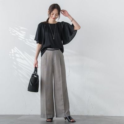 ケープ風コットンカットソー≪洗濯機で洗える≫ | LAUTREAMONT