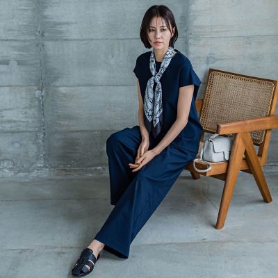【ＷＥＢ限定】ＵＶカットフレンチスリーブカットソー≪１１号あり／洗える／透湿／セットアップ対応≫