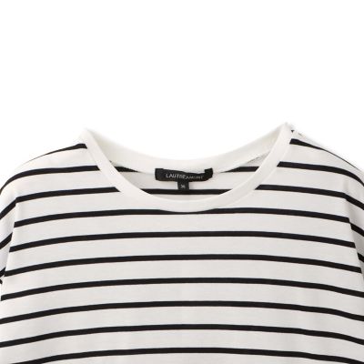 【ＷＥＢ限定】コットンボーダーカットソー≪洗濯機で洗える≫