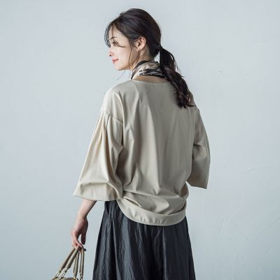 【ＷＥＢ限定】ＵＶスリーブコンシャスカットソー≪洗濯機で洗える≫