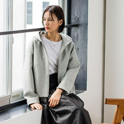 エムズグレイシー　ダンボールニット　フード　パーカー　サイズ44 カタログ掲載 エムズグレイシー ダンボールニット フード パーカー サイズ44