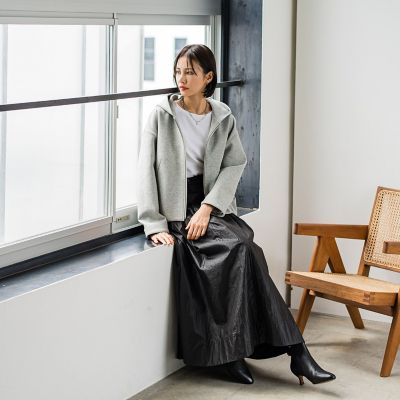コットンレーヨンカットソー≪洗濯機で洗える≫