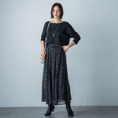 コットンレーヨンカットソー≪洗濯機で洗える≫