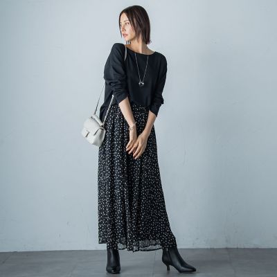 コットンレーヨンカットソー≪洗濯機で洗える≫