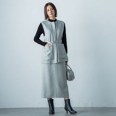 ナイロンチュールフロッキーカットソー≪手洗い可能≫