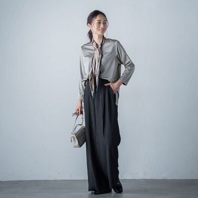 【ＷＥＢ限定】吸水速乾／ＵＶ　サテンダンボールカットソー≪１１号あり／洗える／セットアップ対応≫