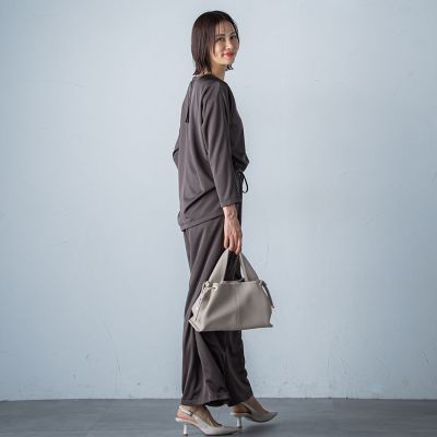 【ＷＥＢ限定】吸水速乾／ＵＶ　サテンダンボールカットソー≪１１号あり／洗える／セットアップ対応≫