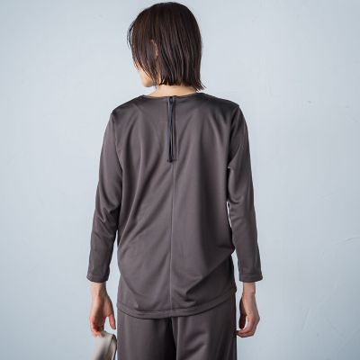 【ＷＥＢ限定】吸水速乾／ＵＶ　サテンダンボールカットソー≪１１号あり／洗える／セットアップ対応≫