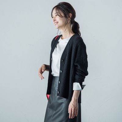 【カタログ掲載】シャツカフスカットソー≪洗濯機で洗える≫