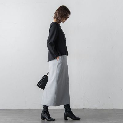 スクエアネックプルオーバー≪洗濯機で洗える≫