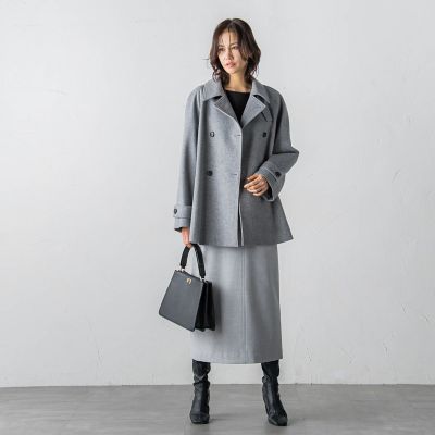 スクエアネックプルオーバー≪洗濯機で洗える≫