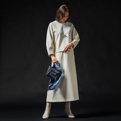 LAUTREAMONT / ロートレアモン フォルムスリーブカットソー≪セットアップ対応/洗濯機で洗える≫ フォルムスリーブカットソー≪セットアップ対応／洗濯機で洗える