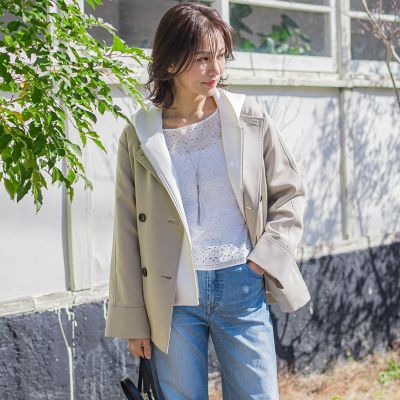 フォルムライトジップパーカー≪洗濯機で洗える≫