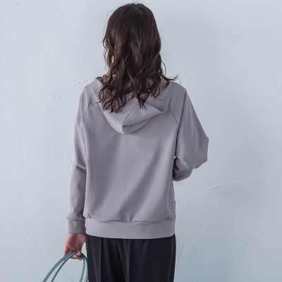 【ＷＥＢ限定】高機能スムースタッチジップパーカー≪洗濯機で洗える≫
